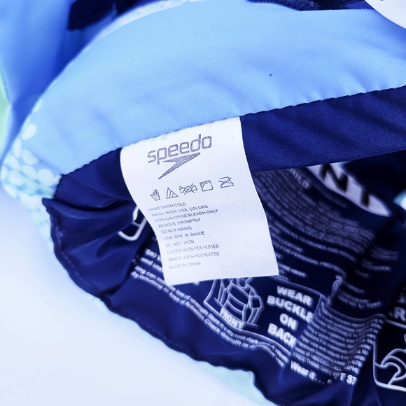 Speedo Splash Jammer Life Jacket Vest - Blue Shark - Picture 7 of 9